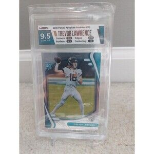 Trevor Lawrence 2021 Panini Absolute RC Rookie #101 HGA 9.5 GEM MINT